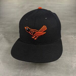 Vintage Baltimore Orioles Hat Roman Pro Cap 7 1/4‎ Wool USA Made Fitted Baseball